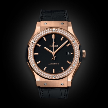 Hublot Classic Fusion King Gold Diamonds