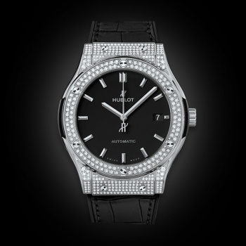 Hublot Classic FusionTitanium Pavé