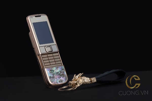 Nokia 8800 Vàng hồng long phụng 02