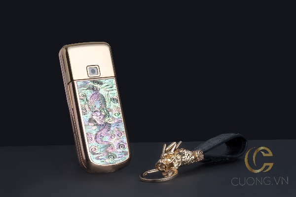Nokia 8800 Vàng hồng long phụng 03