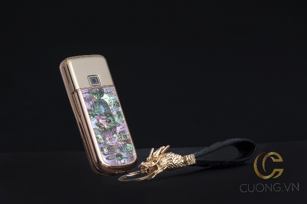 NOKIA 8800E VÀNG HỒNG LONG PHỤNG ĐÍNH ĐÁ CHÍNH HÃNG