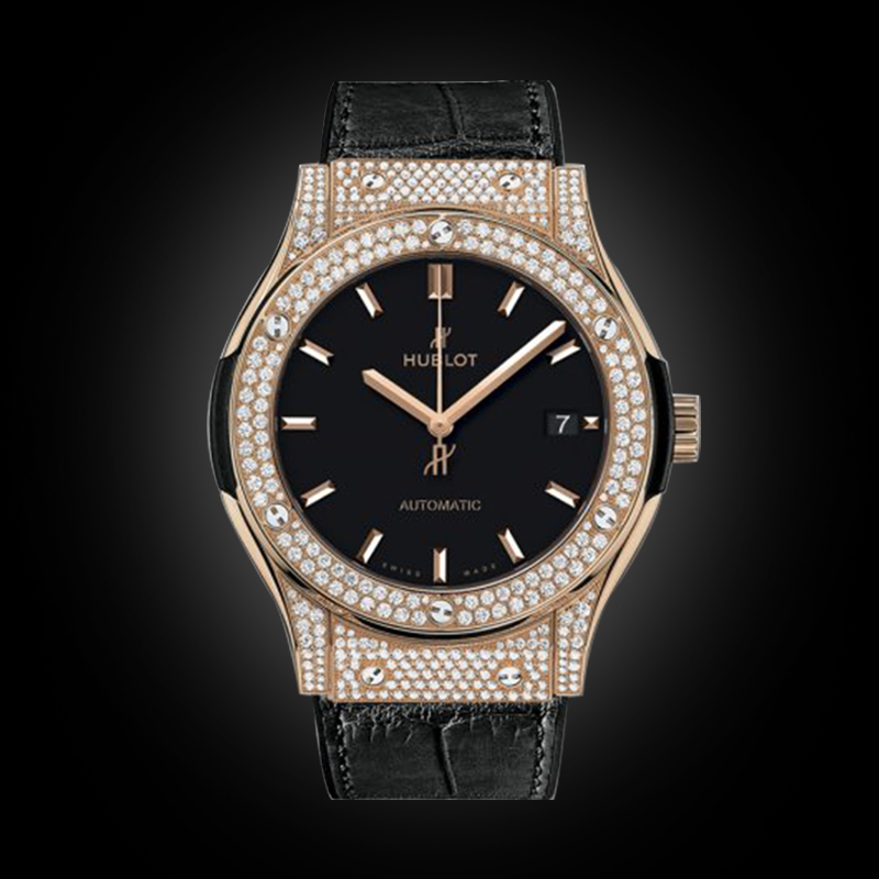 Hublot Classic Fusion  King Gold Pavé