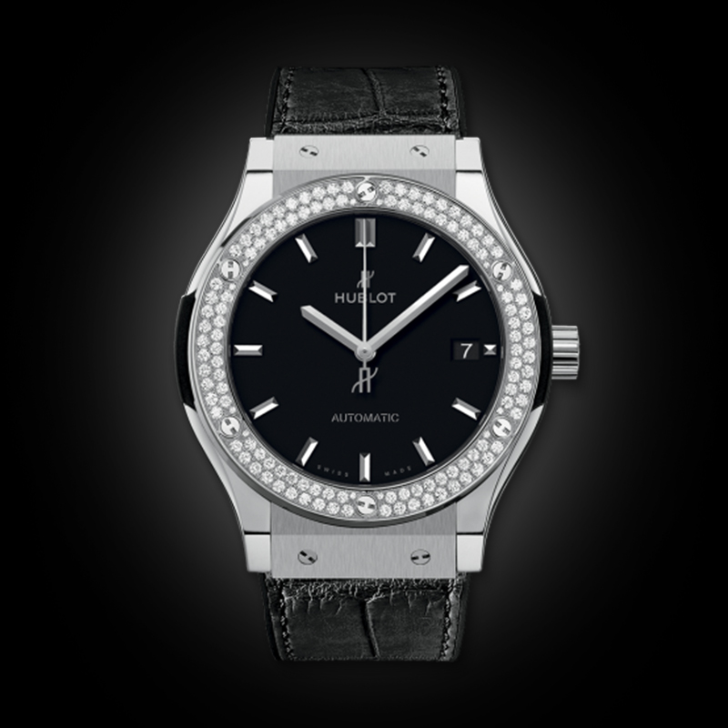 Hublot Classic Fusion Titanium Diamonds