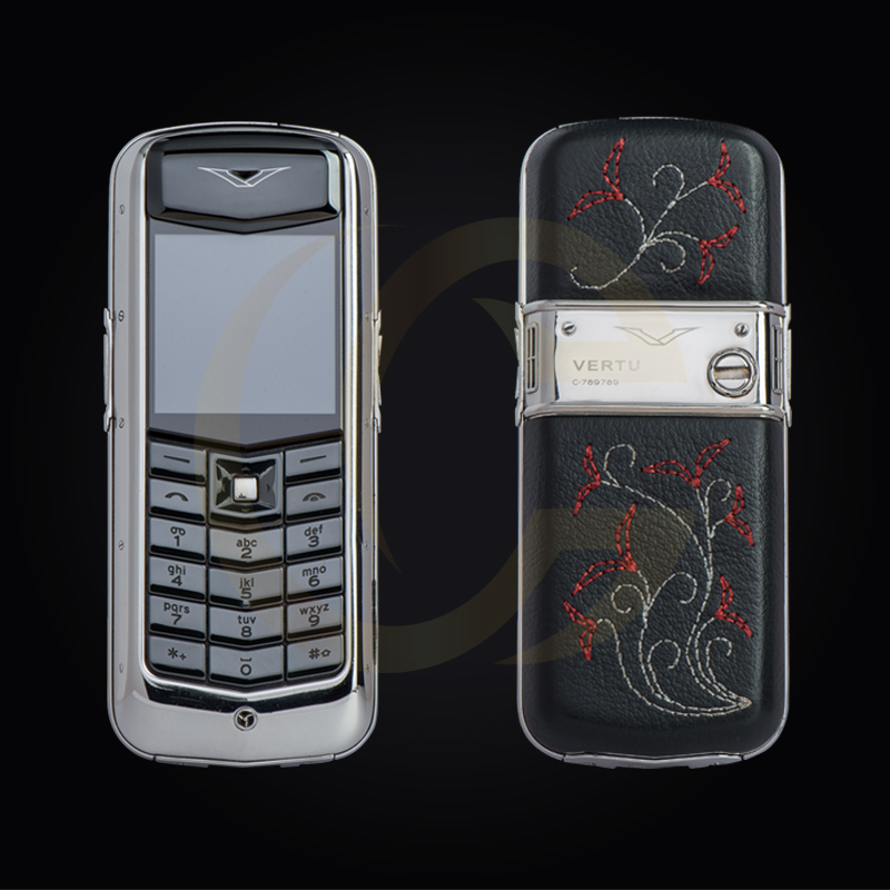 VERTU CŨ CONSTELLATION ROCOCO THÊU ĐEN
